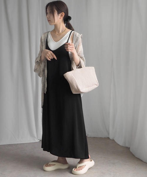 minia（ミニア）の「EVAトングサンダル（サンダル・レディース・アイボリー/ブラック・23.0cm/23.5cm/24.5cm/25.0cm）」の22枚目の写真