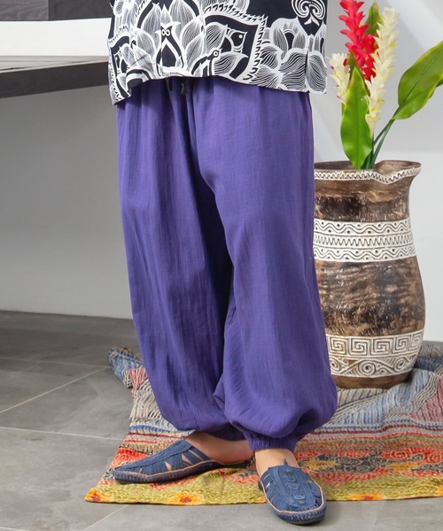 チャイハネ（チャイハネ）の「【チャイハネ】ナミラMEN'Sイージーパンツ（その他パンツ・メンズ・キャメル/ブラック/ブルー/グレー/ダークパープル/ホワイト・FREE）」の5枚目の写真