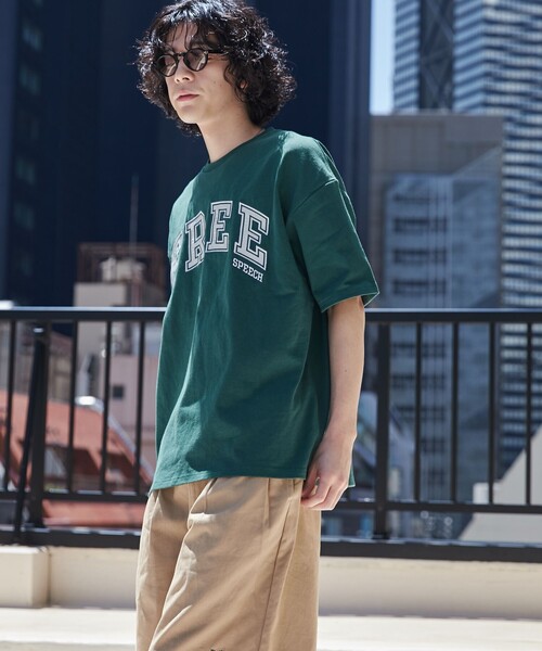 coen(コーエン)の「FreeSpeech(フリースピーチ)別注ロゴTシャツ(Tシャツ/カットソー・メンズ・ホワイト/ネイビー/ダークグリーン・M/L/XL)」の15枚目の写真