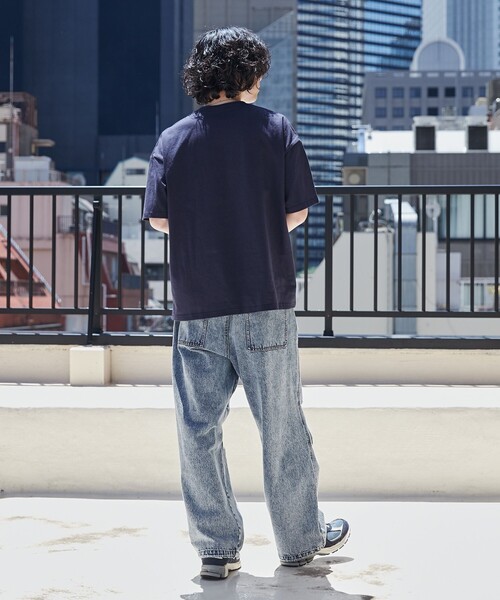 coen(コーエン)の「FreeSpeech(フリースピーチ)別注ロゴTシャツ(Tシャツ/カットソー・メンズ・ホワイト/ネイビー/ダークグリーン・M/L/XL)」の4枚目の写真