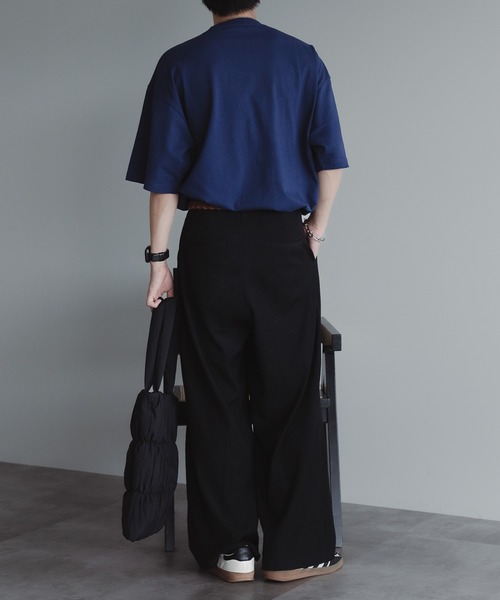 epnok(エプノック)の「W刺繍ロゴTee(Tシャツ/カットソー・メンズ・グレー/オフホワイト/ネイビー・LARGE/MEDIUM/SMALL)」の20枚目の写真