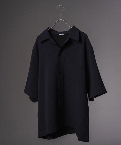 EDIFICE(エディフィス)の「T/E(ティー/イー) フレンチパジャマシャツ(シャツ/ブラウス・メンズ・ブラック/ネイビー・MEDIUM/LARGE)」の2枚目の写真