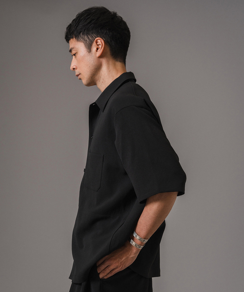 EDIFICE(エディフィス)の「T/E(ティー/イー) フレンチパジャマシャツ(シャツ/ブラウス・メンズ・ブラック/ネイビー・MEDIUM/LARGE)」の11枚目の写真