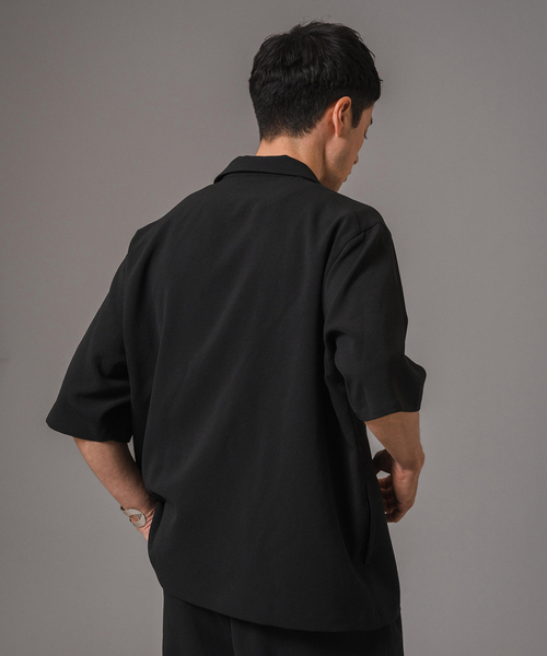 EDIFICE(エディフィス)の「T/E(ティー/イー) フレンチパジャマシャツ(シャツ/ブラウス・メンズ・ブラック/ネイビー・MEDIUM/LARGE)」の12枚目の写真