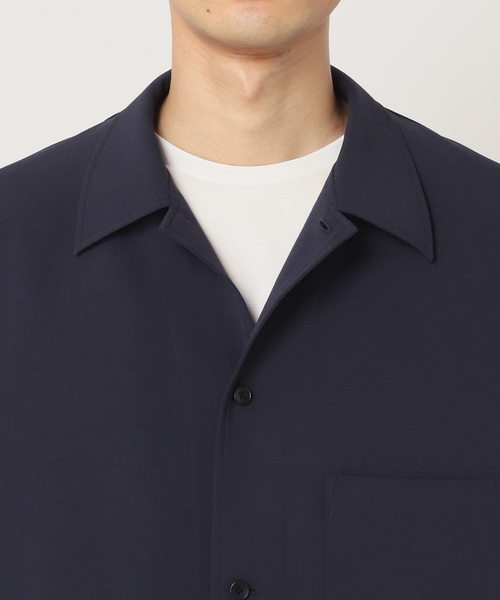 EDIFICE(エディフィス)の「T/E(ティー/イー) フレンチパジャマシャツ(シャツ/ブラウス・メンズ・ブラック/ネイビー・MEDIUM/LARGE)」の22枚目の写真