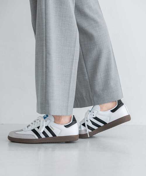 adidas(アディダス)の「adidas SAMBA OG(スニーカー・レディース・ホワイト・24.5/24/23.5)」の8枚目の写真