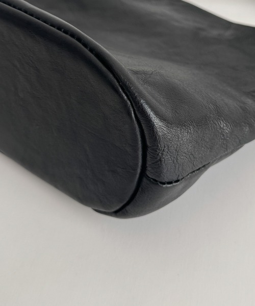 CANAL JEAN（キャナルジーン）の「El mar　レザーミニバケツショルダーバッグ（ショルダーバッグ・レディース・ベージュ/ブラック・ONE SIZE）」の10枚目の写真