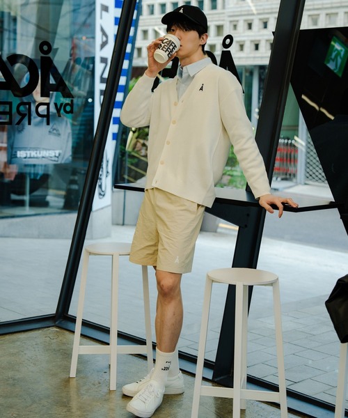 ALAND（エーランド）の「【UNISEX】ALAND／ワイドシャカパンツ（その他パンツ・レディース・ライトグリーン/ネイビー/アイボリー・MEDIUM/LARGE）」の8枚目の写真