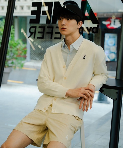 ALAND（エーランド）の「【UNISEX】ALAND／ワイドシャカパンツ（その他パンツ・レディース・ライトグリーン/ネイビー/アイボリー・MEDIUM/LARGE）」の6枚目の写真