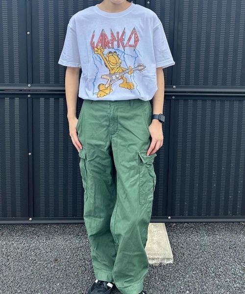 PARKS TOKYO SELECT（パークストウキョウセレクト）の「GARFIELD thunder S/S TEE（Tシャツ/カットソー・メンズ・ホワイト/チャコール/ブラック・LARGE/X-LARGE/MEDIUM）」の4枚目の写真