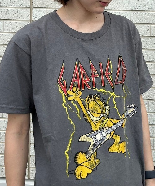 PARKS TOKYO SELECT（パークストウキョウセレクト）の「GARFIELD thunder S/S TEE（Tシャツ/カットソー・メンズ・ホワイト/チャコール/ブラック・LARGE/X-LARGE/MEDIUM）」の9枚目の写真