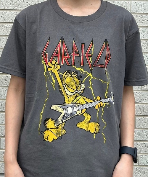 PARKS TOKYO SELECT（パークストウキョウセレクト）の「GARFIELD thunder S/S TEE（Tシャツ/カットソー・メンズ・ホワイト/チャコール/ブラック・LARGE/X-LARGE/MEDIUM）」の10枚目の写真