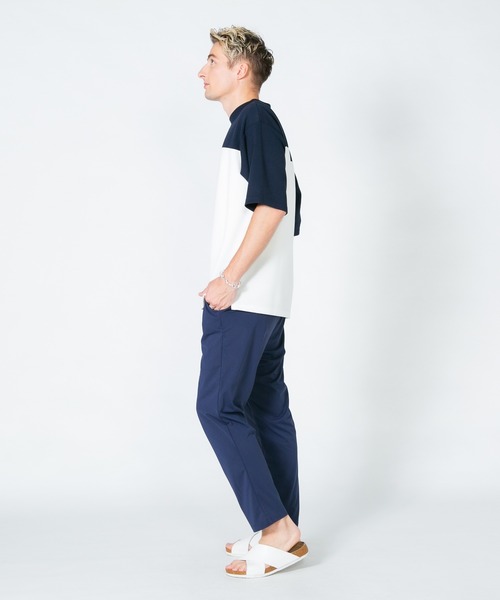 Blue Standard (ブルースタンダード)の「【BLUE STANDARD/ブルースタンダード】エアースルーテック アンクルイージーパンツ 全方向ストレッチ 軽量 速乾(その他パンツ・メンズ・ブラック/ネイビー・MEDIUM/LARGE/X-LARGE)」の3枚目の写真