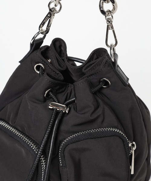 HARE(ハレ)の「ナップミニショルダーバッグ(HARE)(ショルダーバッグ・レディース・ブラック・FREE)」の11枚目の写真