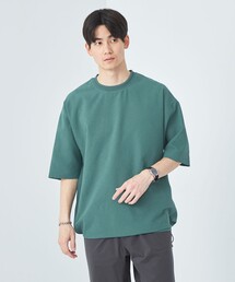 green label relaxing | DotAir ヘムコード クルーネック Tシャツ -防シワ・通気性-(Tシャツ/カットソー)