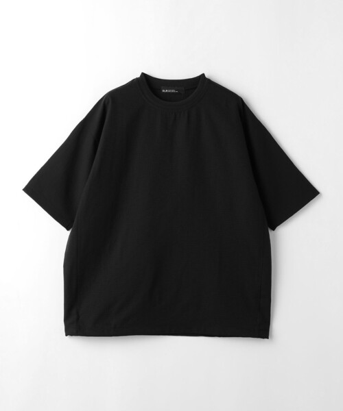 green label relaxing（グリーンレーベルリラクシング）の「DotAir ヘムコード クルーネック Tシャツ -防シワ・通気性-（Tシャツ/カットソー・メンズ・ターコイズブルー/ブラック/グレー・S/M/L/XL）」の18枚目の写真