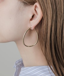 SMELLY | オーバルフープイヤリング(イヤリング)