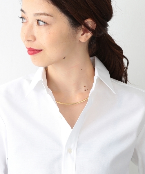 Demi-Luxe BEAMS（デミルクス ビームス）の「【予約】Demi-Luxe BEAMS / プレーン チョーカー（ネックレス・レディース・シルバー/ゴールド・ONE SIZE）」の10枚目の写真