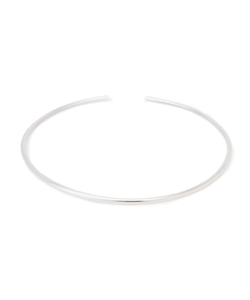 Demi-Luxe BEAMS（デミルクス ビームス）の「【予約】Demi-Luxe BEAMS / プレーン チョーカー（ネックレス・レディース・シルバー/ゴールド・ONE SIZE）」の3枚目の写真