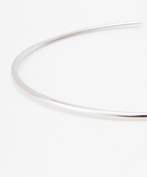 Demi-Luxe BEAMS（デミルクス ビームス）の「【予約】Demi-Luxe BEAMS / プレーン チョーカー（ネックレス・レディース・シルバー/ゴールド・ONE SIZE）」の11枚目の写真