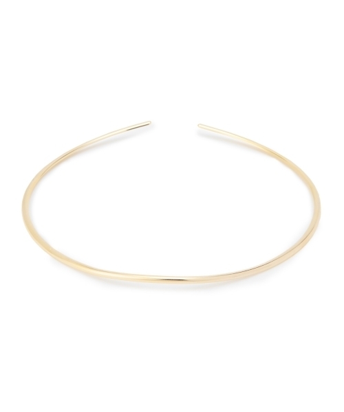 Demi-Luxe BEAMS（デミルクス ビームス）の「【予約】Demi-Luxe BEAMS / プレーン チョーカー（ネックレス・レディース・シルバー/ゴールド・ONE SIZE）」の7枚目の写真