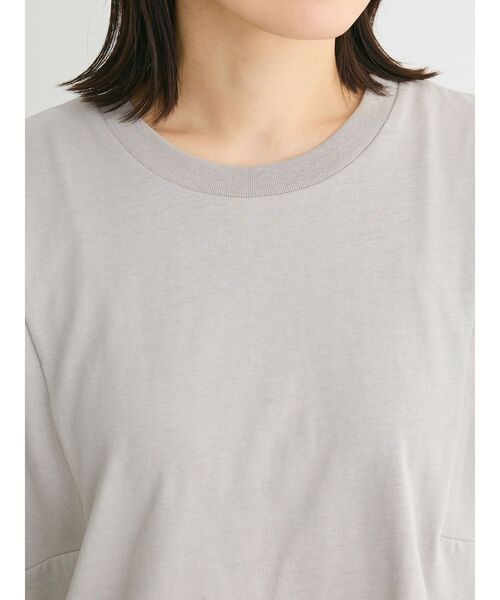 Sugar spoon(シュガースプーン)の「・SUGAR SPOON<COOL>フレンチスリーブTEE(Tシャツ/カットソー・レディース・ライトグレー/ライトピンク/ブラック/ブルー/オフホワイト/チャコールグレー・FREE)」の17枚目の写真