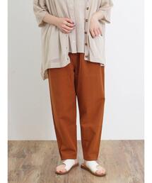 Samansa Mos2 | 【Lサイズ WEB限定】【UVカット】柄アソートテーパードパンツ(その他パンツ)