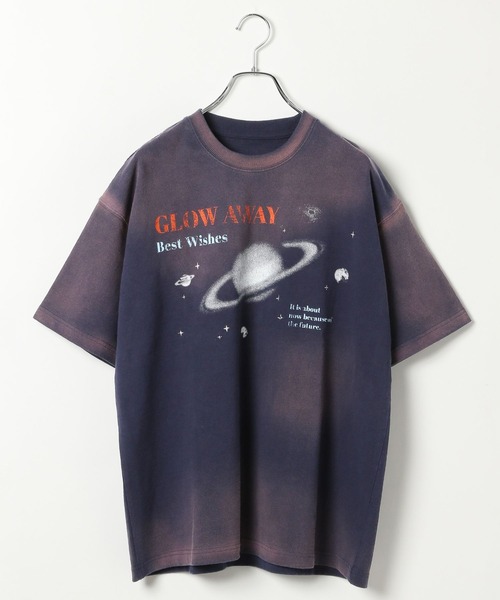 PBLIM（ページボーイリム）の「PBLIM/スペースマーブルＴ（Tシャツ/カットソー・レディース・チャコールグレー/ネイビー・LARGE/MEDIUM）」の13枚目の写真