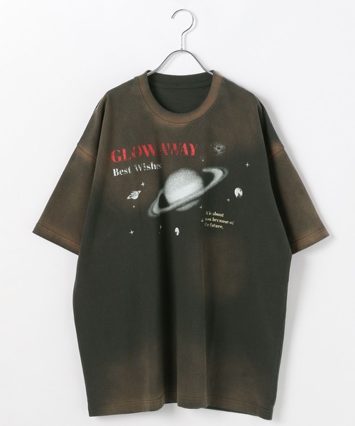 PBLIM（ページボーイリム）の「PBLIM/スペースマーブルＴ（Tシャツ/カットソー・レディース・チャコールグレー/ネイビー・LARGE/MEDIUM）」の21枚目の写真