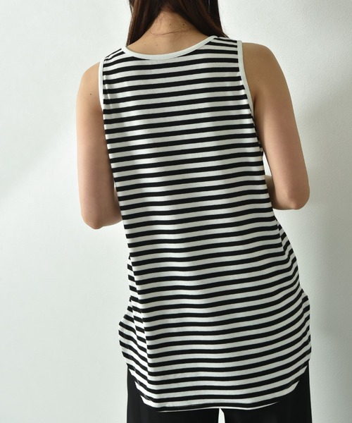 INTERPLANET（インタープラネット）の「フライスタンク（タンクトップ・レディース・ブラック系その他/オフホワイト/ブラック・FREE）」の16枚目の写真