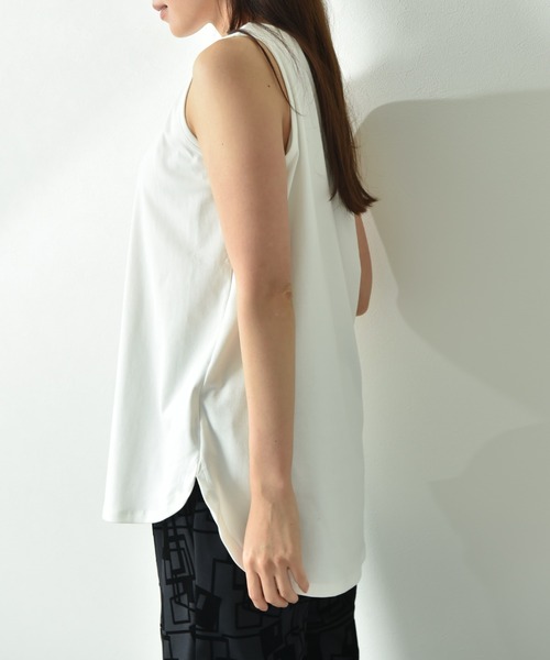 INTERPLANET（インタープラネット）の「フライスタンク（タンクトップ・レディース・ブラック系その他/オフホワイト/ブラック・FREE）」の20枚目の写真