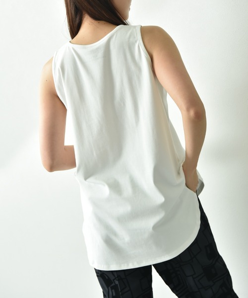 INTERPLANET（インタープラネット）の「フライスタンク（タンクトップ・レディース・ブラック系その他/オフホワイト/ブラック・FREE）」の21枚目の写真