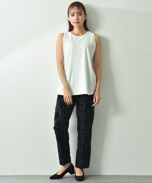 INTERPLANET（インタープラネット）の「フライスタンク（タンクトップ・レディース・ブラック系その他/オフホワイト/ブラック・FREE）」の22枚目の写真