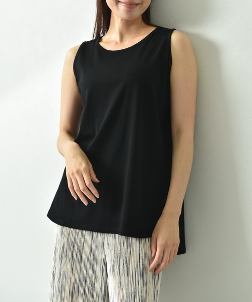 INTERPLANET（インタープラネット）の「フライスタンク（タンクトップ・レディース・ブラック系その他/オフホワイト/ブラック・FREE）」の5枚目の写真