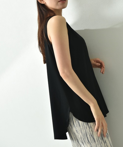 INTERPLANET（インタープラネット）の「フライスタンク（タンクトップ・レディース・ブラック系その他/オフホワイト/ブラック・FREE）」の6枚目の写真