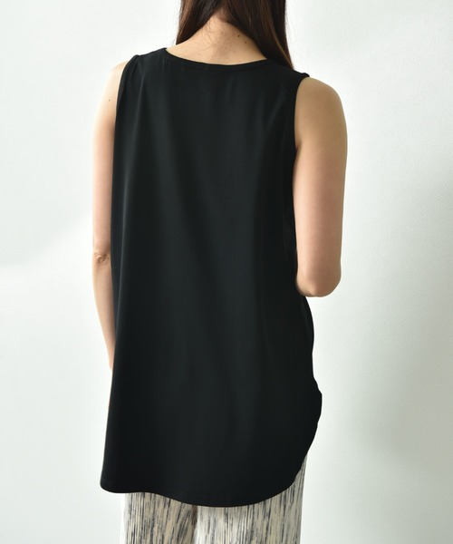 INTERPLANET（インタープラネット）の「フライスタンク（タンクトップ・レディース・ブラック系その他/オフホワイト/ブラック・FREE）」の7枚目の写真