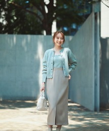 NATURAL BEAUTY BASIC（ナチュラルビューティーベーシック）の「◇ウーリッシュカルゼシリーズ ナロースカート（スカート・レディース）」