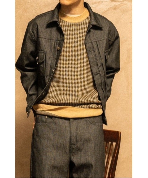 千鳥柄クラシックニット（Tシャツ/カットソー）｜Noen（ノエン）