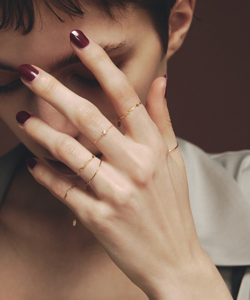 les bonbon（ルボンボン）の「【les bon bon】adjustable shine ring BOB516（リング・レディース・ゴールド・FREE）」の6枚目の写真