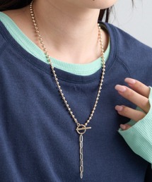 CIAOPANIC TYPY | lilボールチェーンマンテルYネックレス(ネックレス)