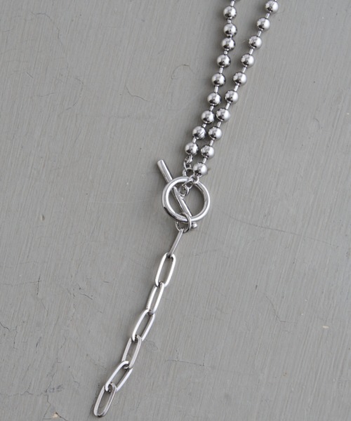 CIAOPANIC TYPY（チャオパニックティピー）の「lilボールチェーンマンテルYネックレス（ネックレス・レディース・ゴールド/シルバー・ONE SIZE）」の8枚目の写真