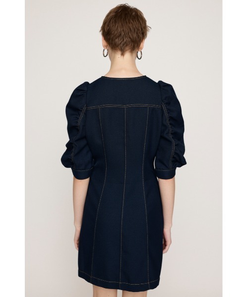 セール】【再入荷】GATHER SLEEVE ZIP S/OP ギャザー スリーブ