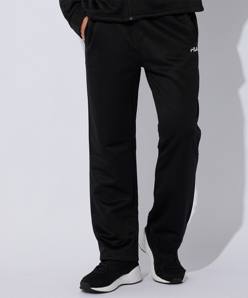 FILA（フィラ）の「裏起毛ブリスターロングパンツ　ジャージパンツ（その他パンツ・メンズ・ネイビー/ブラック/チャコールグレー/ブラック×ホワイト/ネイビー×ホワイト・MEDIUM/LARGE/X-LARGE）」の2枚目の写真