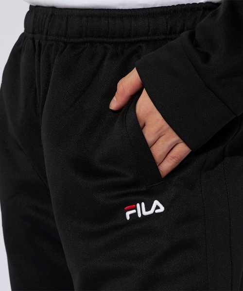 FILA（フィラ）の「裏起毛ブリスターロングパンツ　ジャージパンツ（その他パンツ・メンズ・ネイビー/ブラック/チャコールグレー/ブラック×ホワイト/ネイビー×ホワイト・MEDIUM/LARGE/X-LARGE）」の13枚目の写真