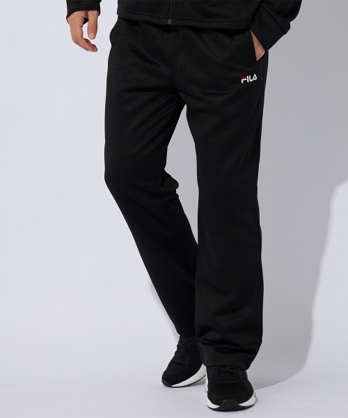 FILA（フィラ）の「裏起毛ブリスターロングパンツ　ジャージパンツ（その他パンツ・メンズ・ネイビー/ブラック/チャコールグレー/ブラック×ホワイト/ネイビー×ホワイト・MEDIUM/LARGE/X-LARGE）」の8枚目の写真