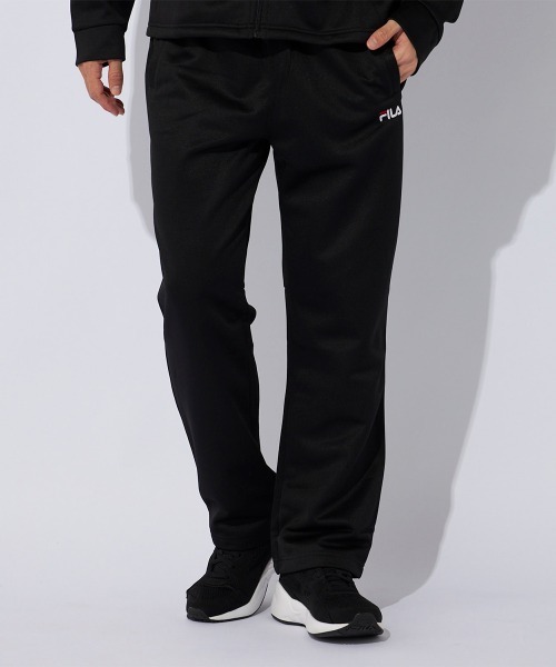 FILA（フィラ）の「裏起毛ブリスターロングパンツ　ジャージパンツ（その他パンツ・メンズ・ネイビー/ブラック/チャコールグレー/ブラック×ホワイト/ネイビー×ホワイト・MEDIUM/LARGE/X-LARGE）」の9枚目の写真