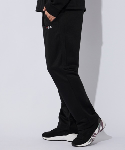 FILA（フィラ）の「裏起毛ブリスターロングパンツ　ジャージパンツ（その他パンツ・メンズ・ネイビー/ブラック/チャコールグレー/ブラック×ホワイト/ネイビー×ホワイト・MEDIUM/LARGE/X-LARGE）」の10枚目の写真