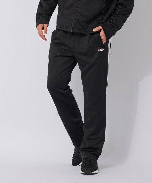 FILA（フィラ）の「裏起毛ブリスターロングパンツ　ジャージパンツ（その他パンツ・メンズ・ネイビー/ブラック/チャコールグレー/ブラック×ホワイト/ネイビー×ホワイト・MEDIUM/LARGE/X-LARGE）」の20枚目の写真