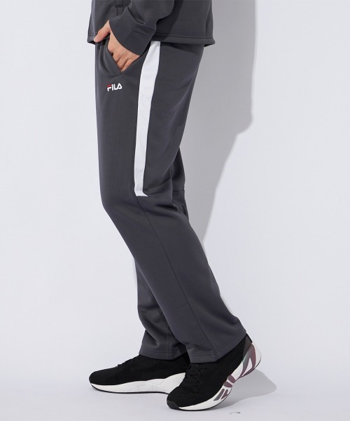 FILA（フィラ）の「裏起毛ブリスターロングパンツ　ジャージパンツ（その他パンツ・メンズ・ネイビー/ブラック/チャコールグレー/ブラック×ホワイト/ネイビー×ホワイト・MEDIUM/LARGE/X-LARGE）」の21枚目の写真