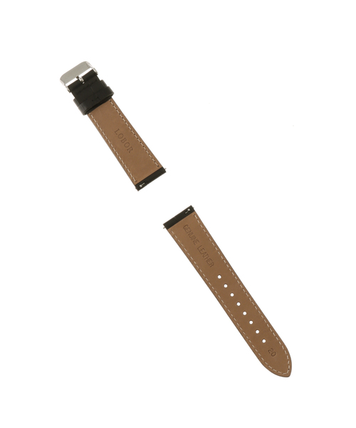 HIROB（ヒロブ）の「LOBOR DYNASTY BLACK STRAP 20mm(SILVER)（アナログ腕時計・レディース・シルバー・FREE）」の2枚目の写真